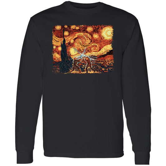 Long Sleeve T-Shirt - AEUY4QYJ - Black - 1