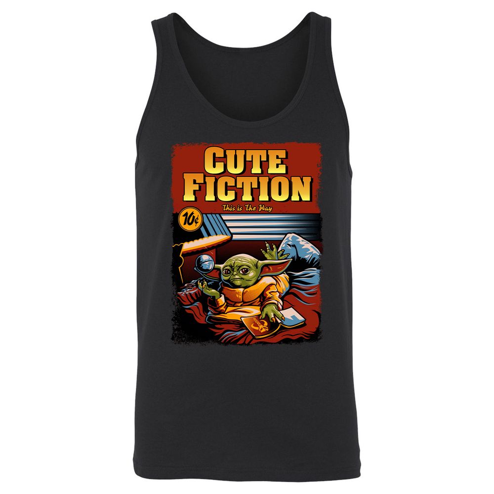 Unisex Jersey Tank - S9KHF1G8 - Black - 1