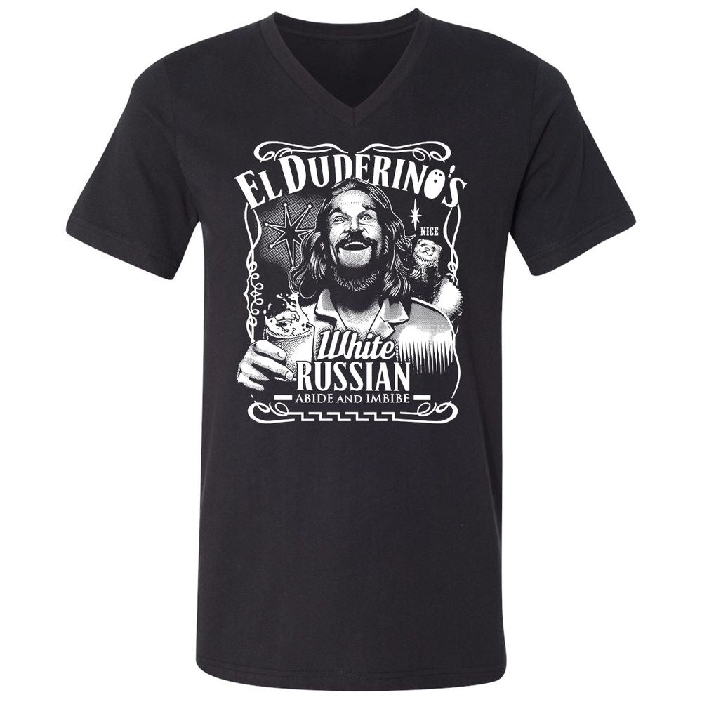 Unisex V-Neck T-Shirt - N6GJN2GX - Black - 1