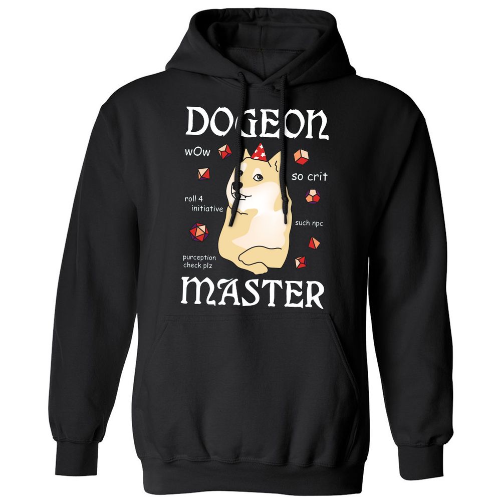 Classic Unisex Hoodie - 3XJ9NNBM - Black - 1