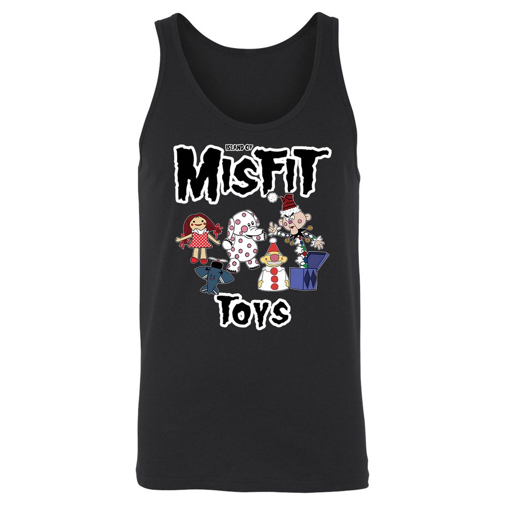 Unisex Jersey Tank - 3H5Z73ZR - Black - 1