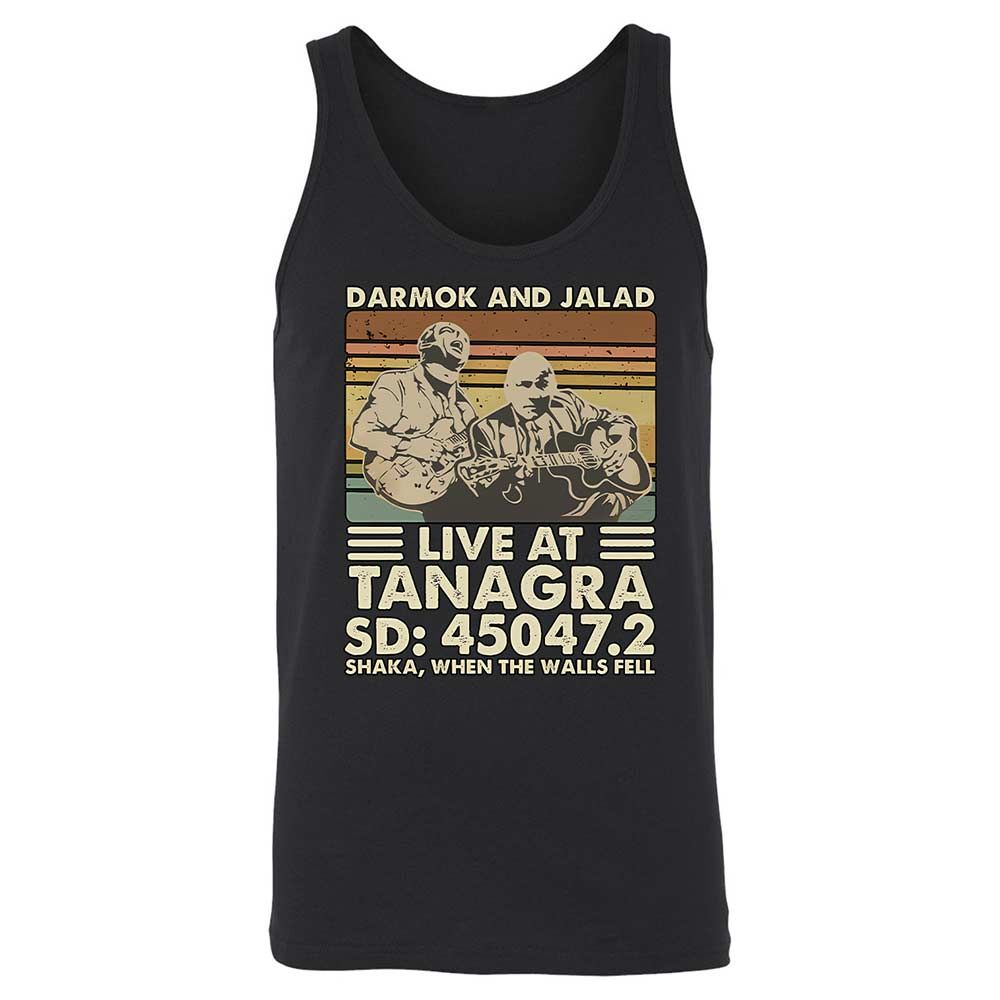 Unisex Jersey Tank - US2TMRZT - Black - 1
