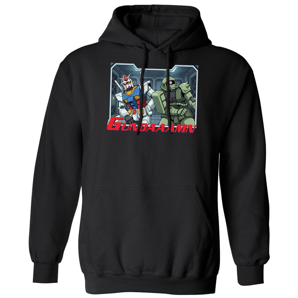 Classic Unisex Hoodie - X62WUP4L - Black - 1