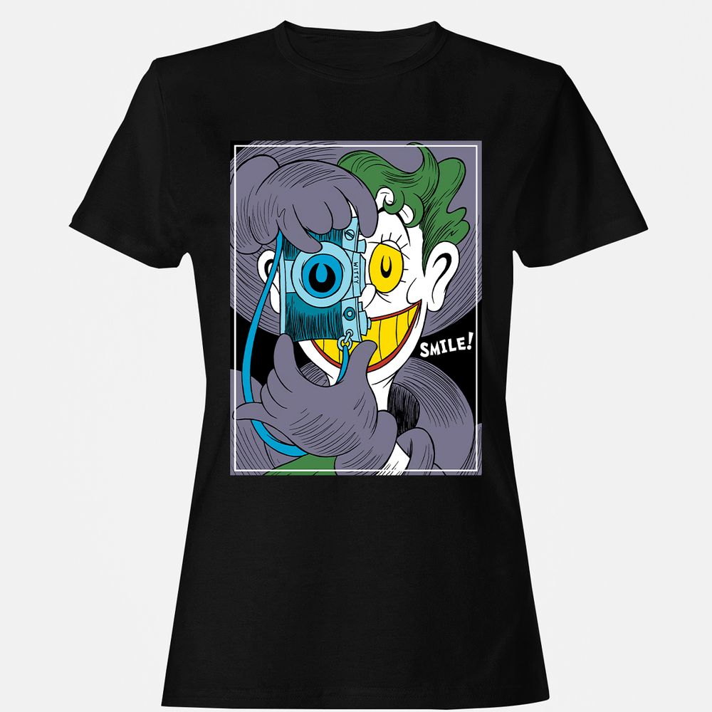 Women's T-Shirt - R12XFSX3 - Black - 1