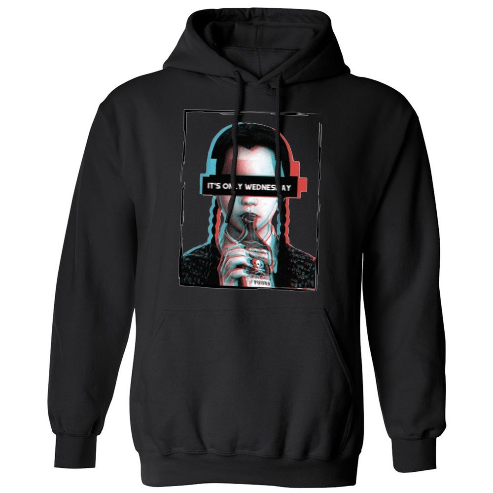 Classic Unisex Hoodie - Y54XDM5E - Black - 1
