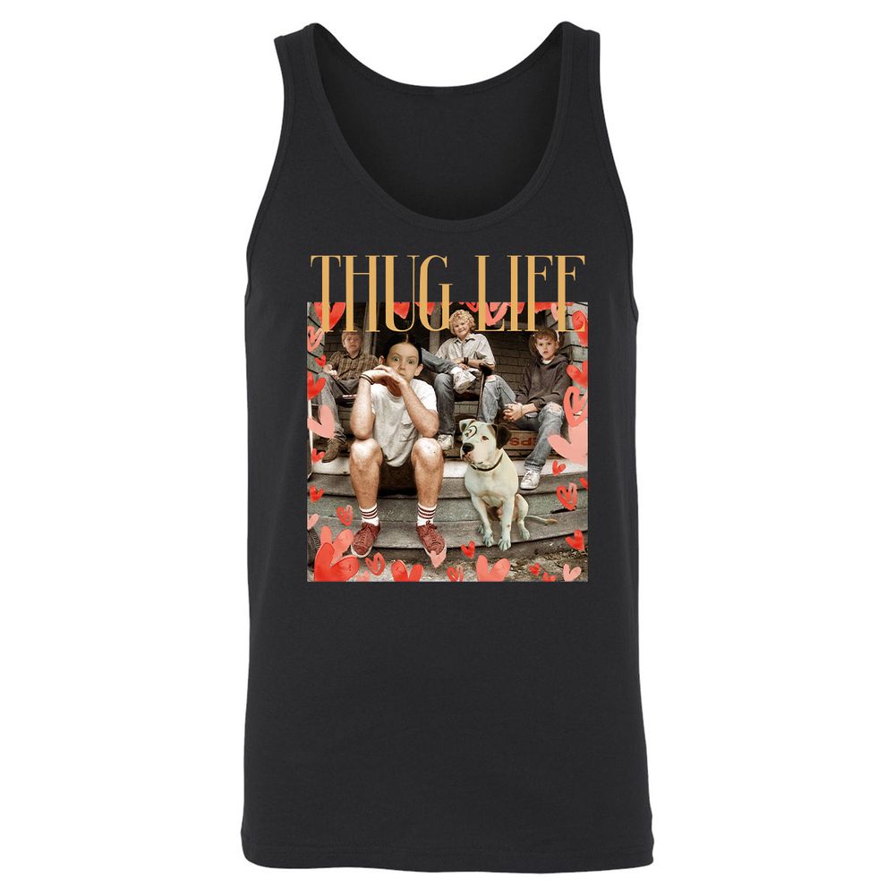 Unisex Jersey Tank - C3RBHKD7 - Black - 1