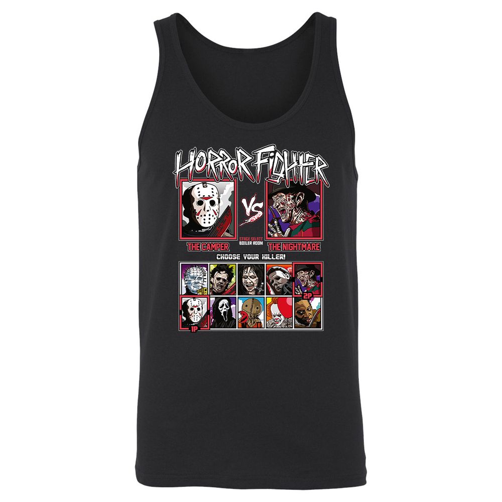 Unisex Jersey Tank - 3XJ3GRGF - Black - 1