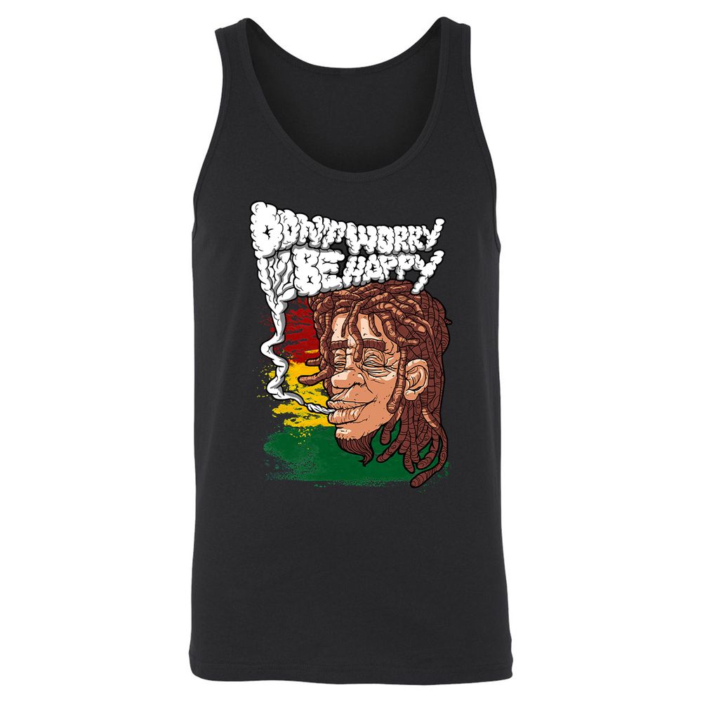 Unisex Jersey Tank - 6U95KU9T - Black - 1