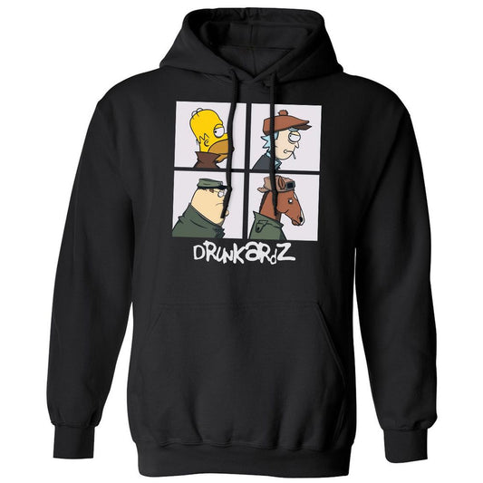 Classic Unisex Hoodie - HRKVYASB - Black - 1
