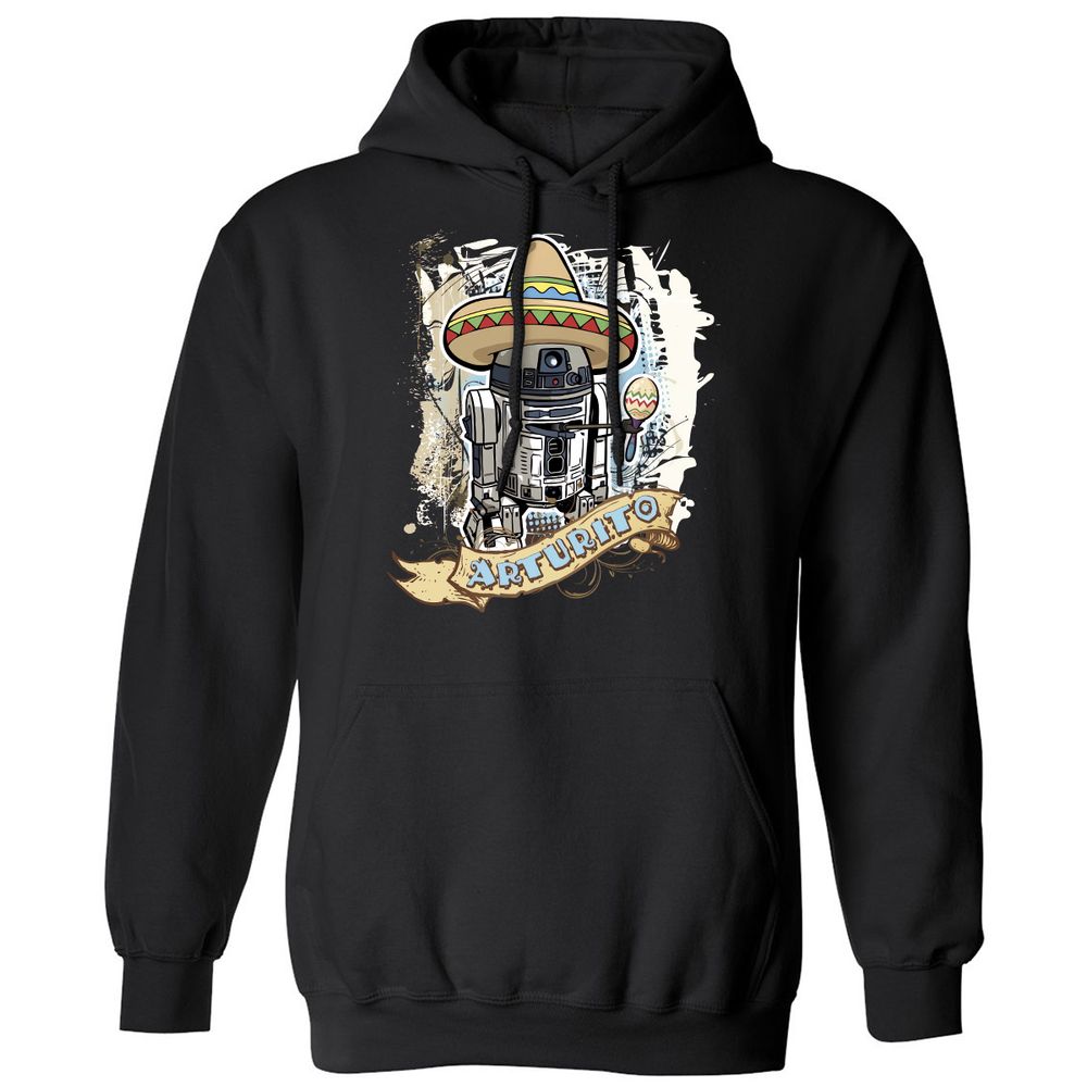 Classic Unisex Hoodie - YYR2JYEL - Black - 1