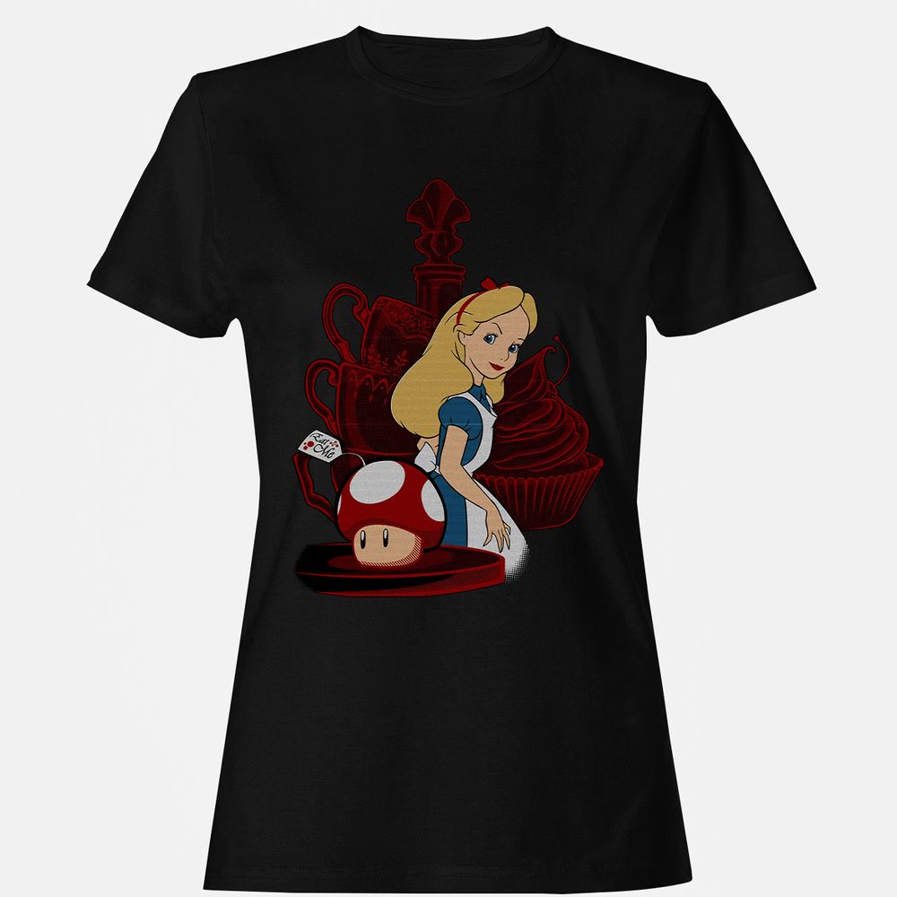 Women's T-Shirt - ZD8XWM49 - Black - 1