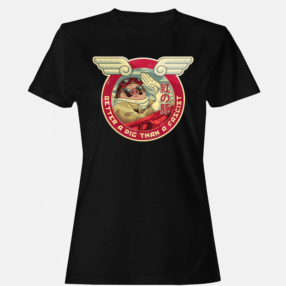 Women's T-Shirt - ETT5Y711 - Black - 1