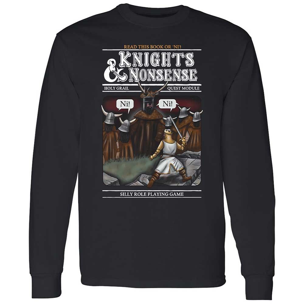 Long Sleeve T-Shirt - BPYHRS3Z - Black - 1