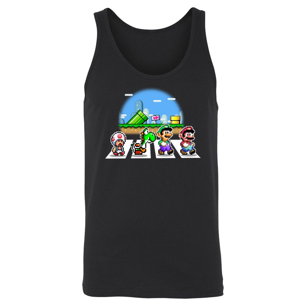 Unisex Jersey Tank - UMQCL3R2 - Black - 1