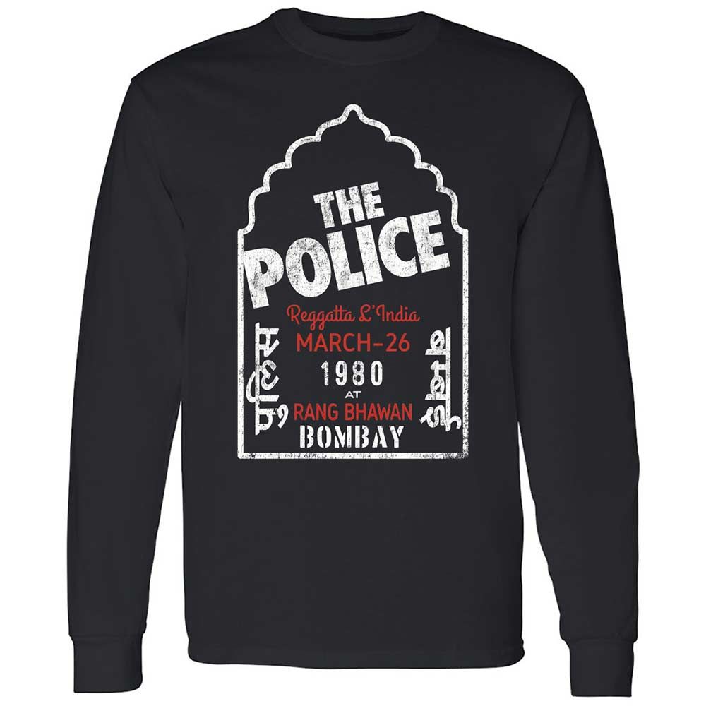 Long Sleeve T-Shirt - VSK9RYXB - Black - 1