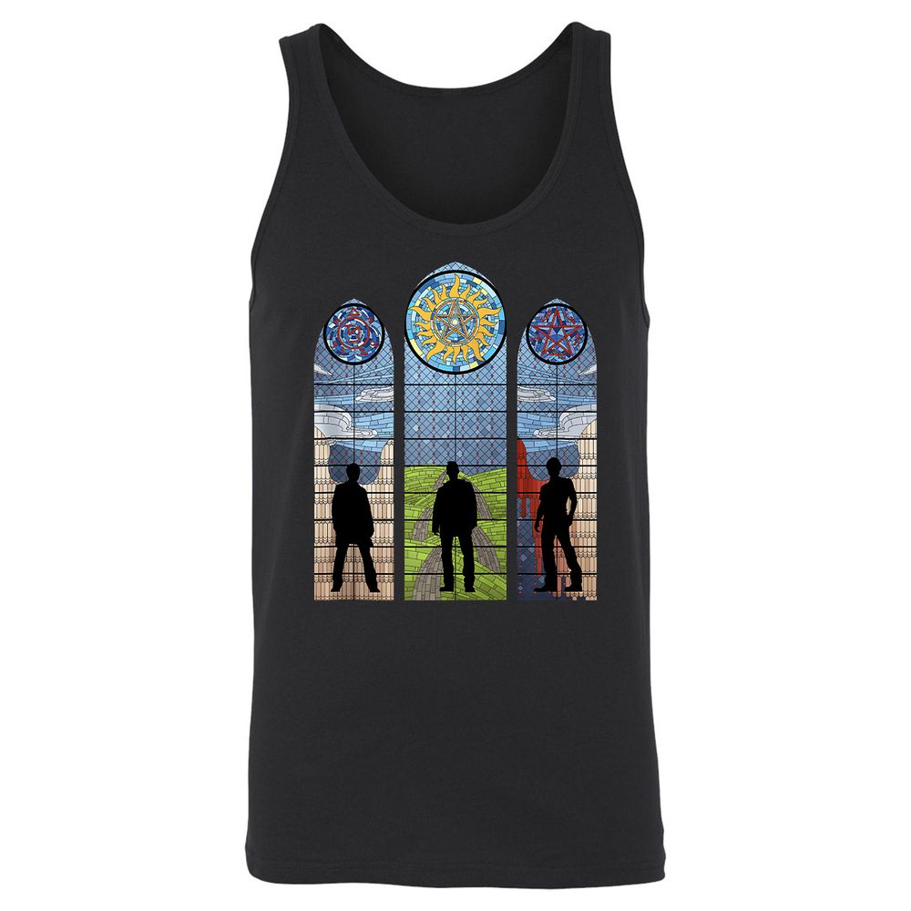 Unisex Jersey Tank - RPSEPZNS - Black - 1