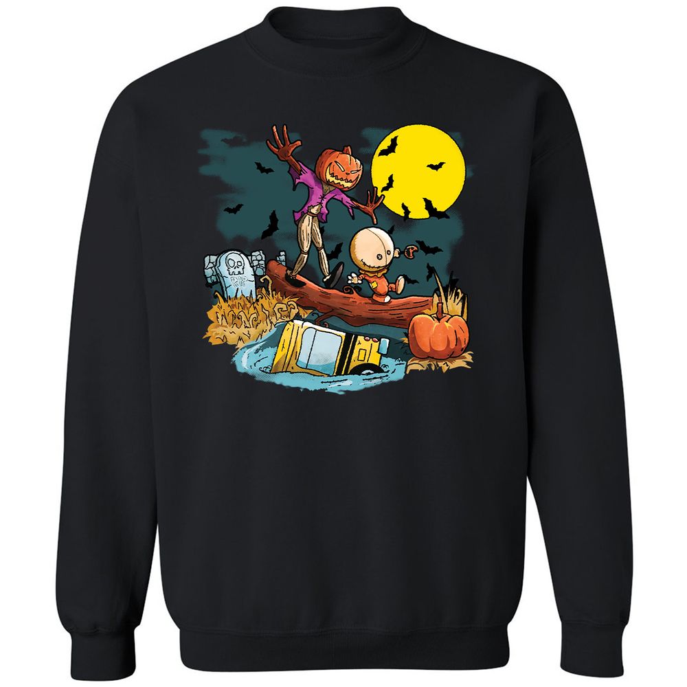 Classic Unisex Sweatshirt - 92NGH9GH - Black - 1