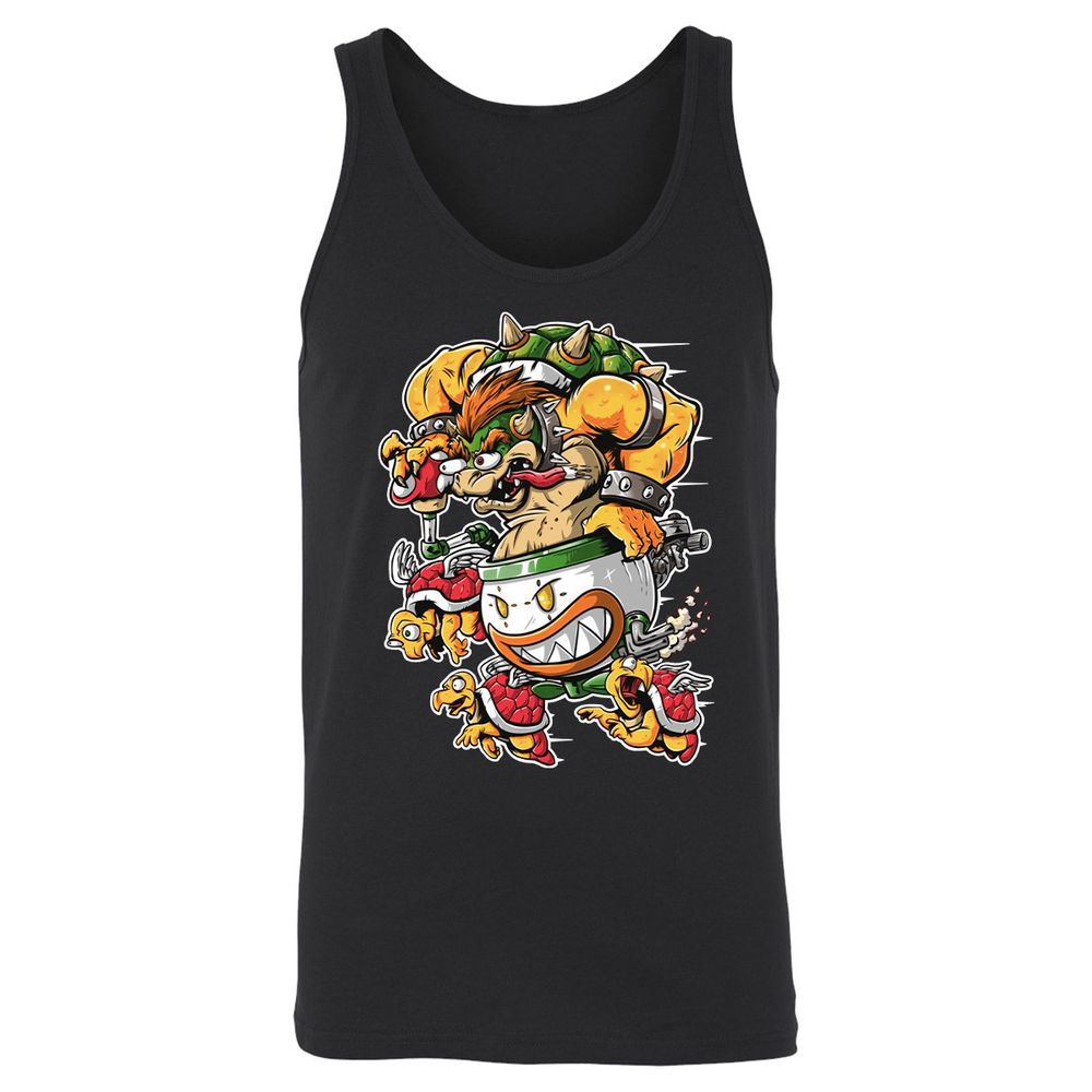 Unisex Jersey Tank - SS8XZYQP - Black - 1