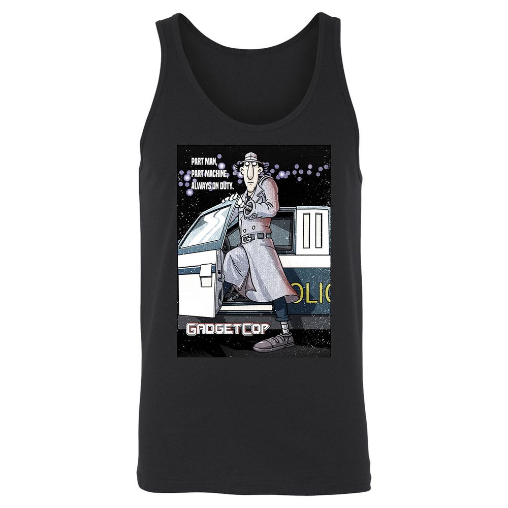 Unisex Jersey Tank - RKYPPQCK - Black - 1