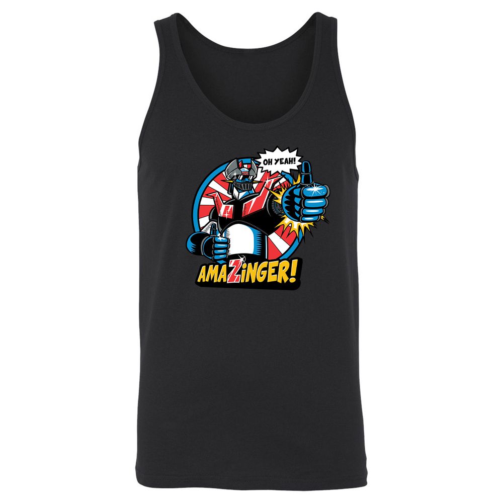 Unisex Jersey Tank - RXMMMPCM - Black - 1