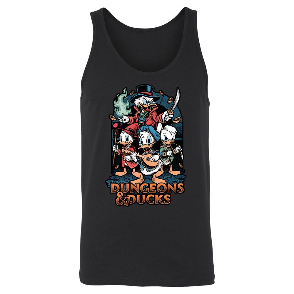 Unisex Jersey Tank - HWM7T7AN - Black - 1