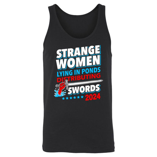 Unisex Jersey Tank - KJ5HGD63 - Black - 1