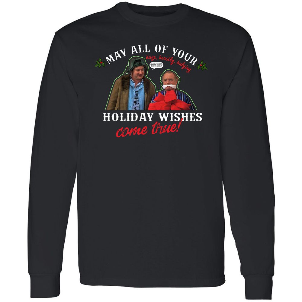 Long Sleeve T-Shirt - U97F91TB - Black - 1