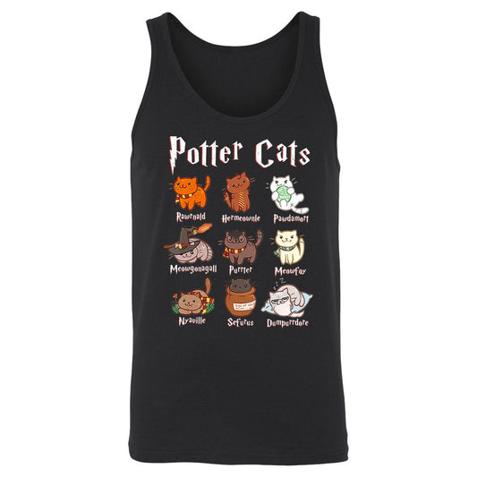 Unisex Jersey Tank - 6T4HSBN2 - Black - 1