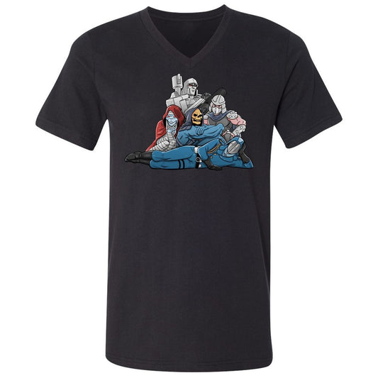 Unisex V-Neck T-Shirt - VC46TSVQ - Black - 1