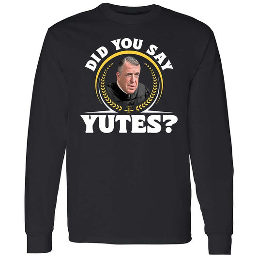 Long Sleeve T-Shirt - 3EUEJFXU - Black - 1
