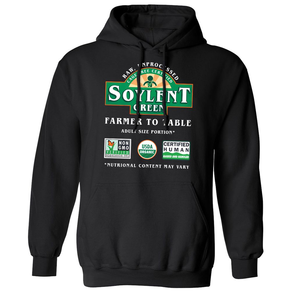 Classic Unisex Hoodie - LMN3ND96 - Black - 1