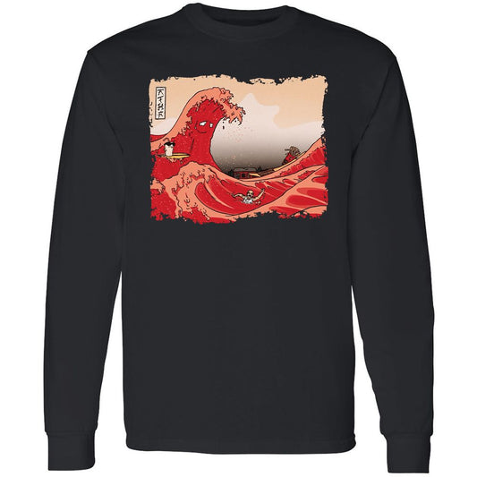 Long Sleeve T-Shirt - SDQTG7Y5 - Black - 1