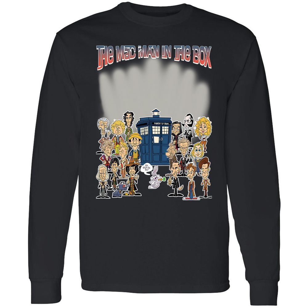 Long Sleeve T-Shirt - KCG77V7U - Black - 1