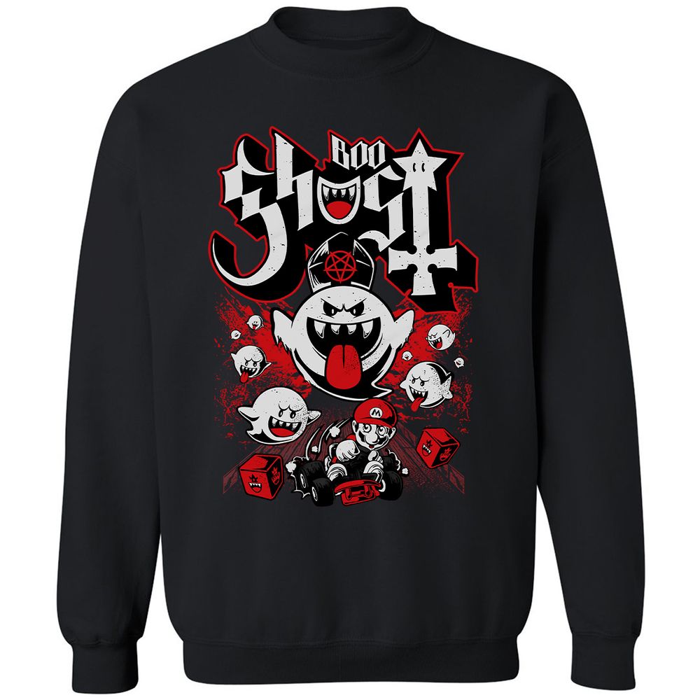 Classic Unisex Sweatshirt - B2Z74X3S - Black - 1