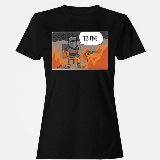 Women's T-Shirt - 4Z1QF4W5 - Black - 1