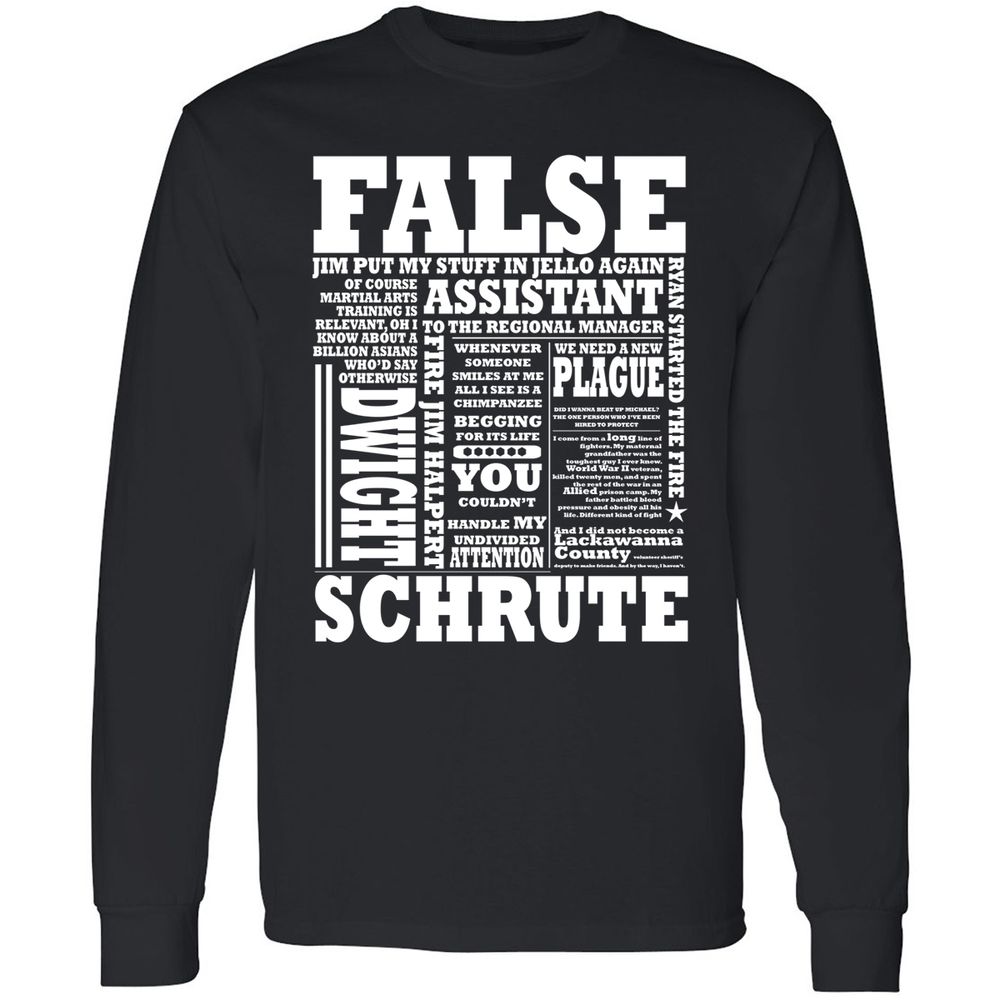 Long Sleeve T-Shirt - R5XZXAWQ - Black - 1