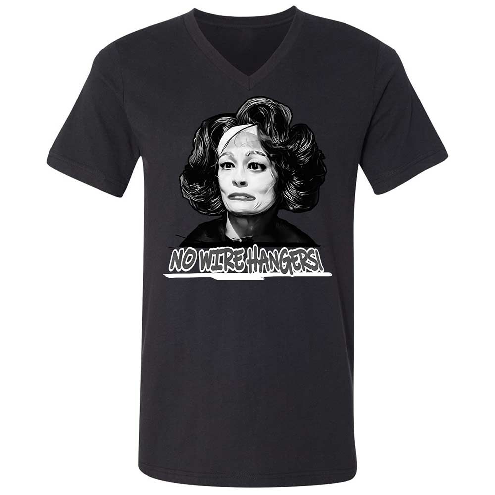 Unisex V-Neck T-Shirt - 2E88RXMG - Black - 1