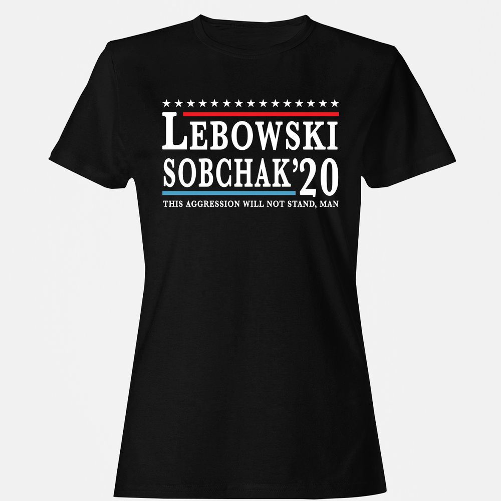 Women's T-Shirt - L4XCJSSN - Black - 1