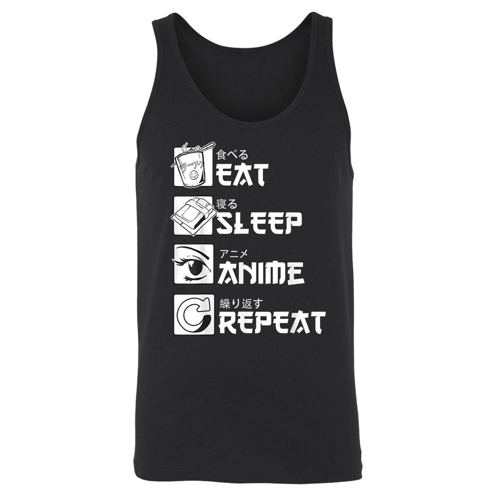 Unisex Jersey Tank - MPVK16LH - Black - 1