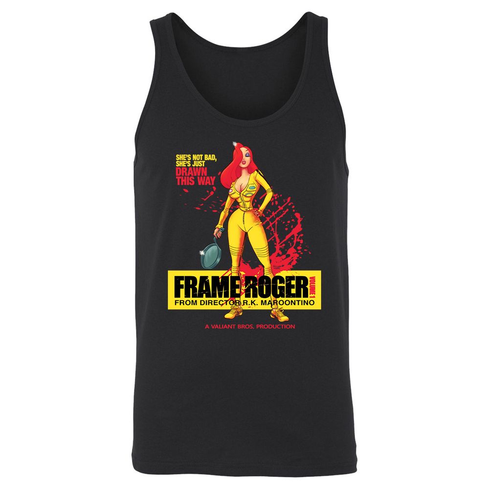 Unisex Jersey Tank - ZK9JY7B8 - Black - 1