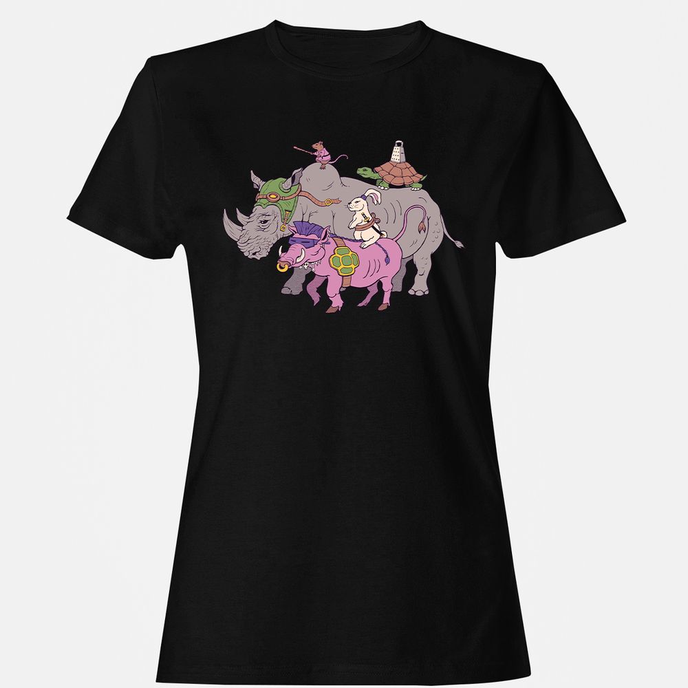 Women's T-Shirt - KD17TRG9 - Black - 1