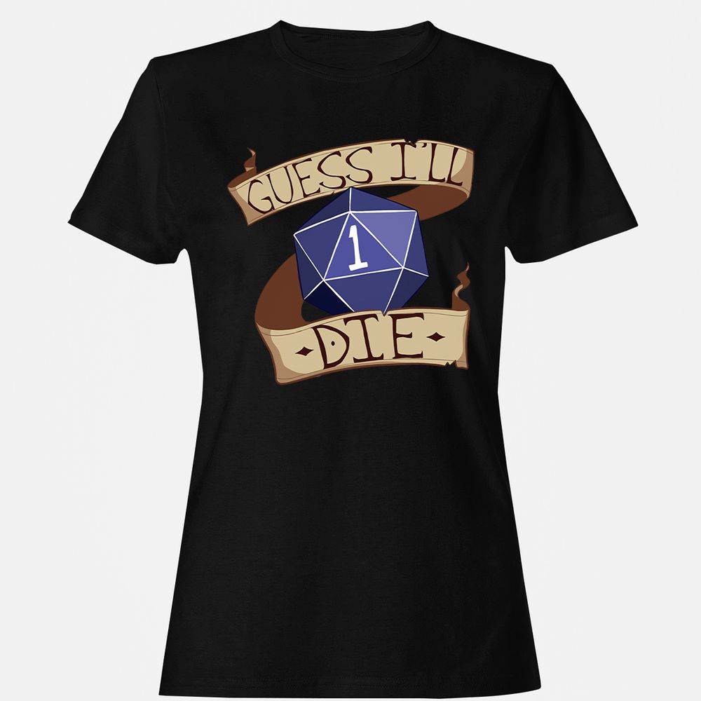 Women's T-Shirt - PL7HZ8SN - Black - 1