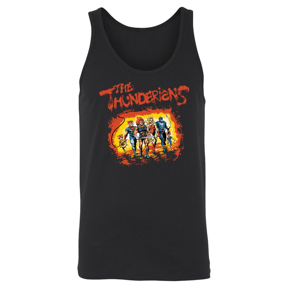 Unisex Jersey Tank - KFGV1YX9 - Black - 1