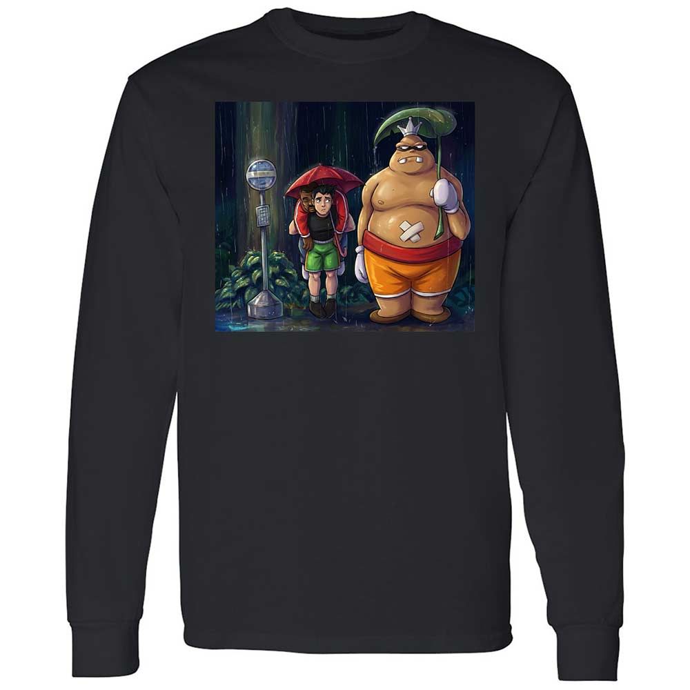 Long Sleeve T-Shirt - XZQPWA6K - Black - 1