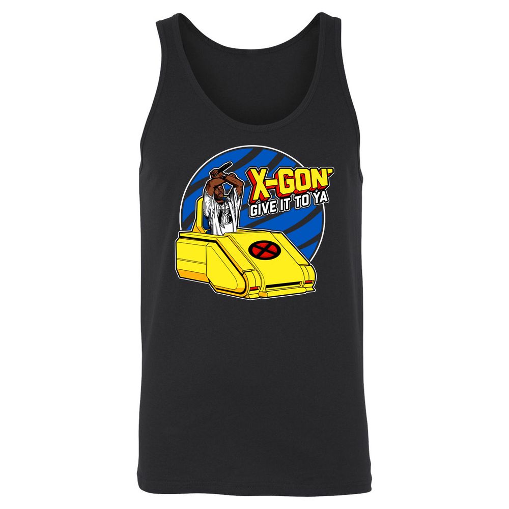 Unisex Jersey Tank - K6TEBDWQ - Black - 1