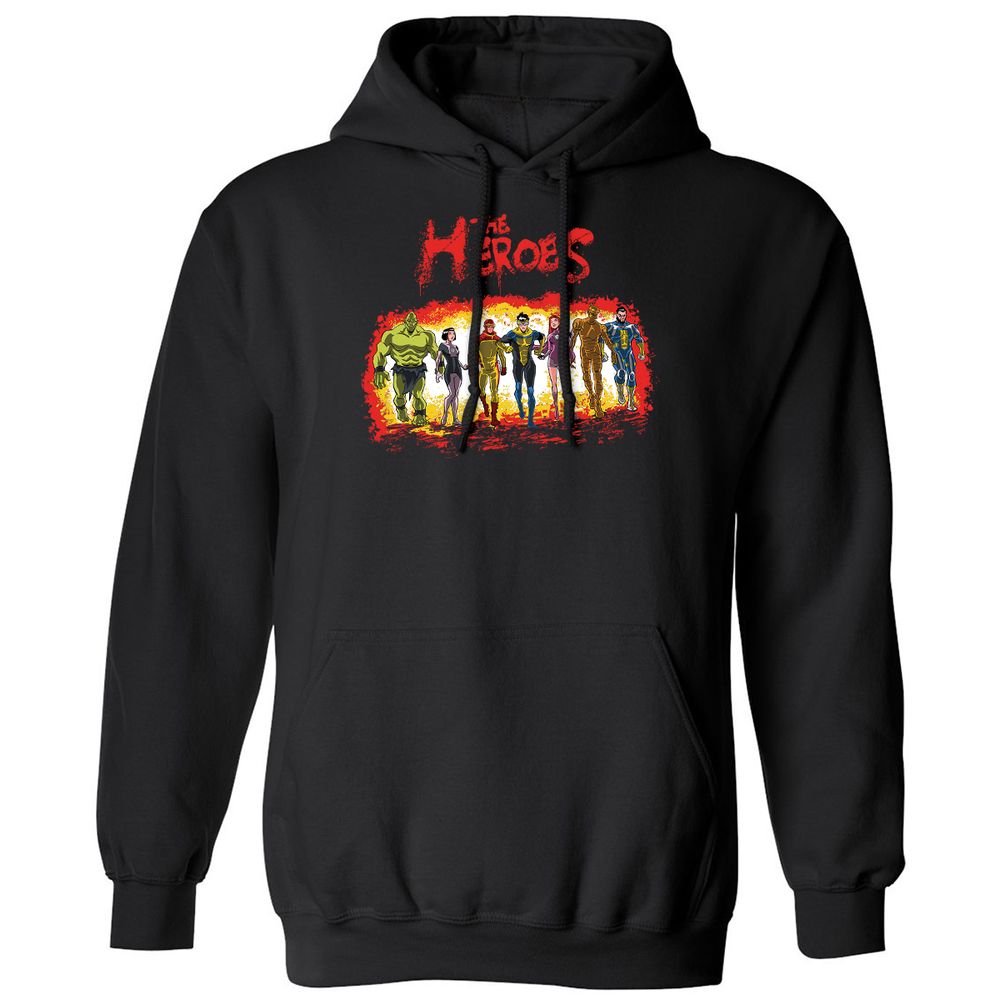 Classic Unisex Hoodie - J7MK5ZLS - Black - 1