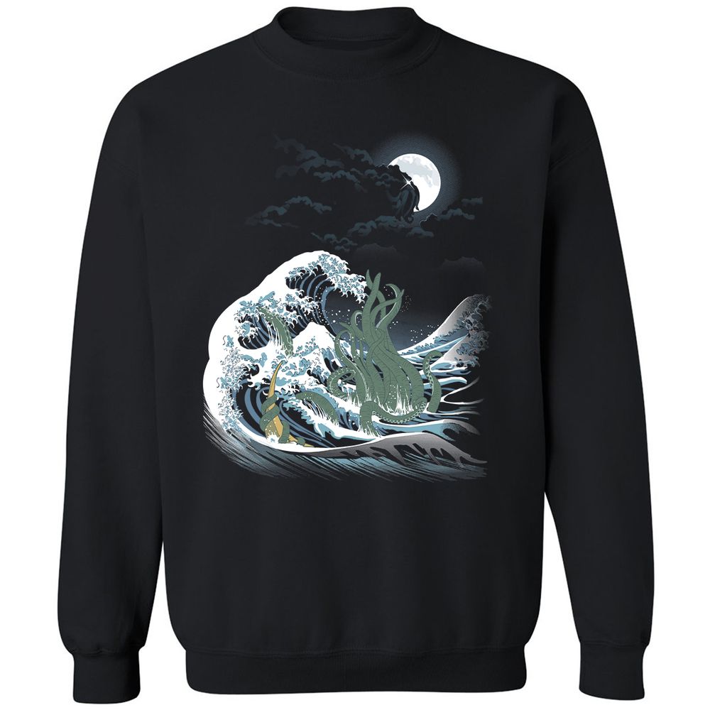Classic Unisex Sweatshirt - E6WTF5RT - Black - 1