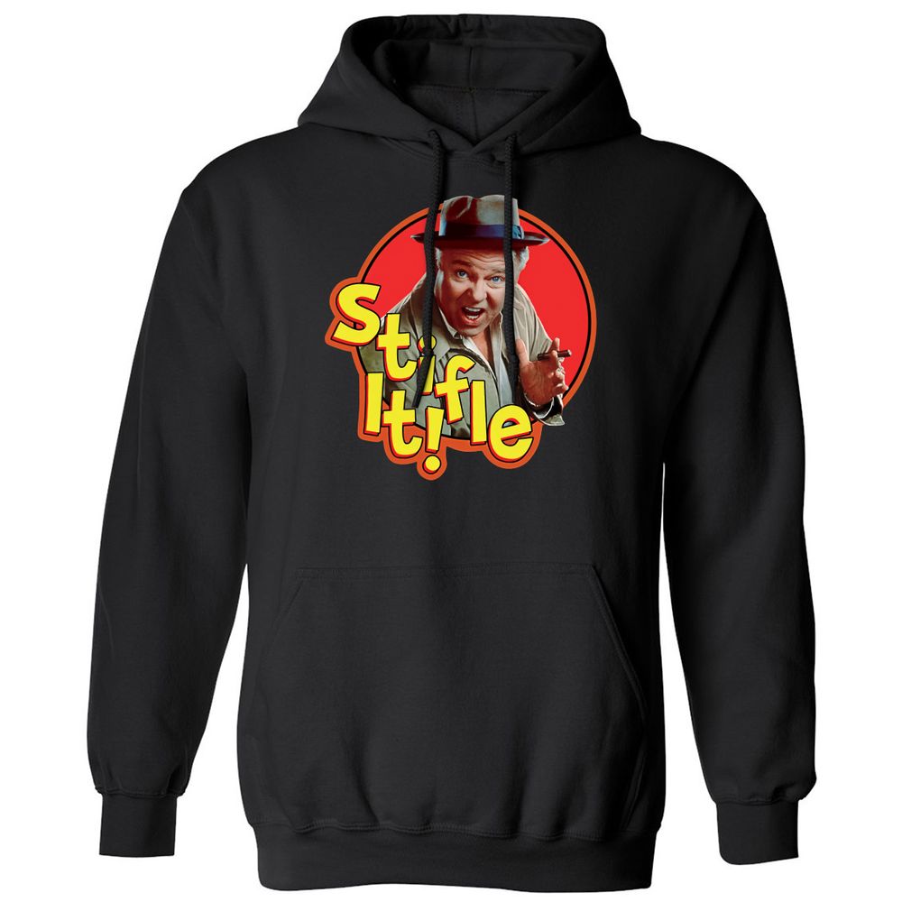 Classic Unisex Hoodie - VK7YVWBM - Black - 1