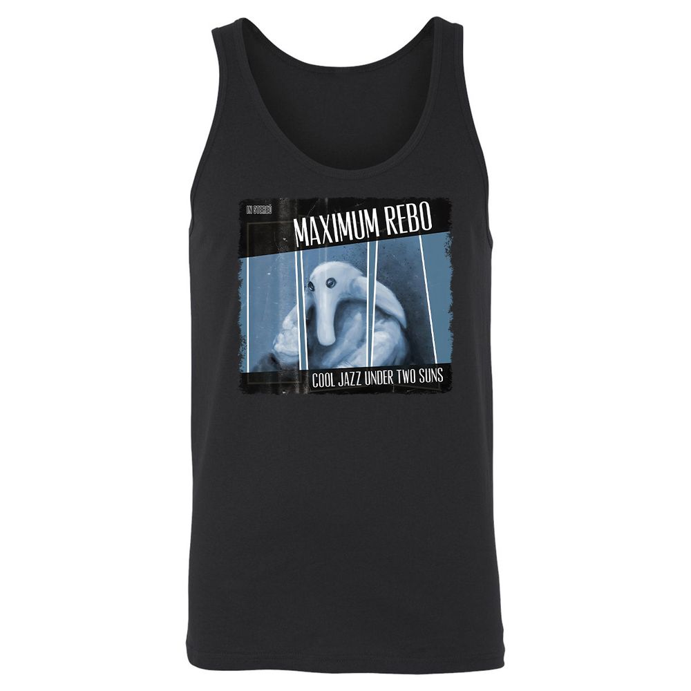 Unisex Jersey Tank - 63CPD9KH - Black - 1