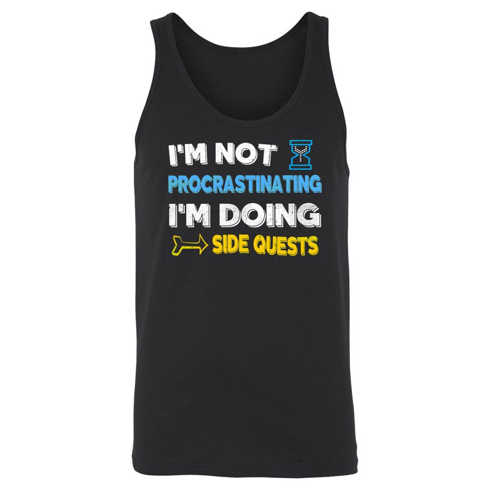 Unisex Jersey Tank - HTF99HMG - Black - 1
